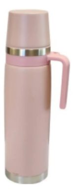 Termo Comet Acero Inoxidable 1 Lt Doble Pared Con Tapa Mate