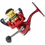 Reel Frontal Marine Sports Tiga 600 Aluminio Rojo Drag 3kg