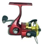 Reel Frontal Marine Sports Micro Tiga 400 Pesca Liviana Rojo - Imagen 5