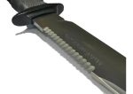 Muela -cuchillo Mirage 20 Táctico Filo Liso/serrucho Negro - Imagen 2